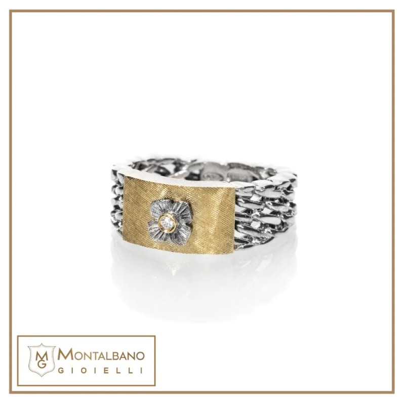 Anello Medievale rettangolo| Gioielli De Nobili